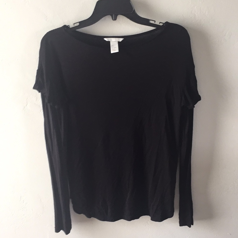 H&M Long Sleeve Ruffle Detail